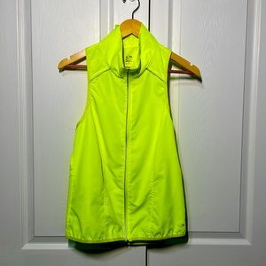 Champion Women’s size Small Yellow Running Vest, lightweight